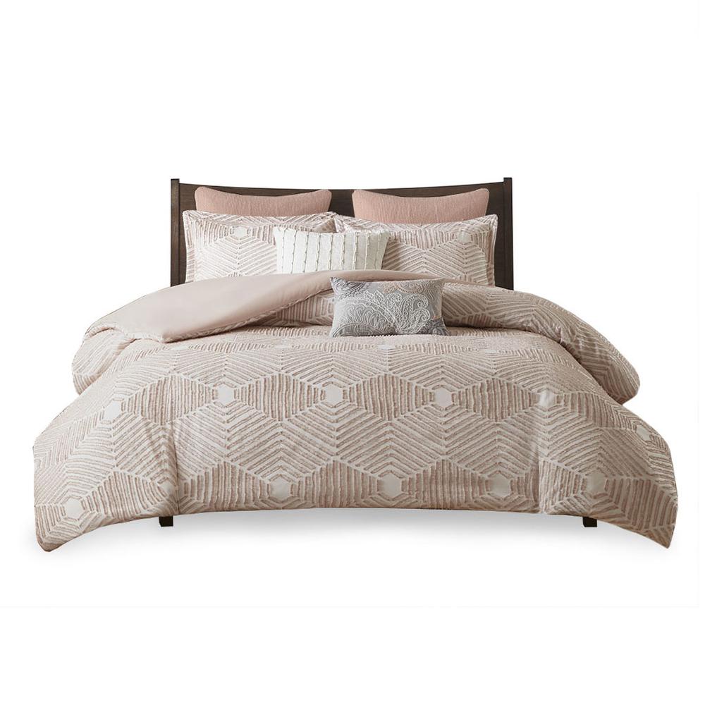 Cotton Jacquard Duvet Cover Set. Picture 3