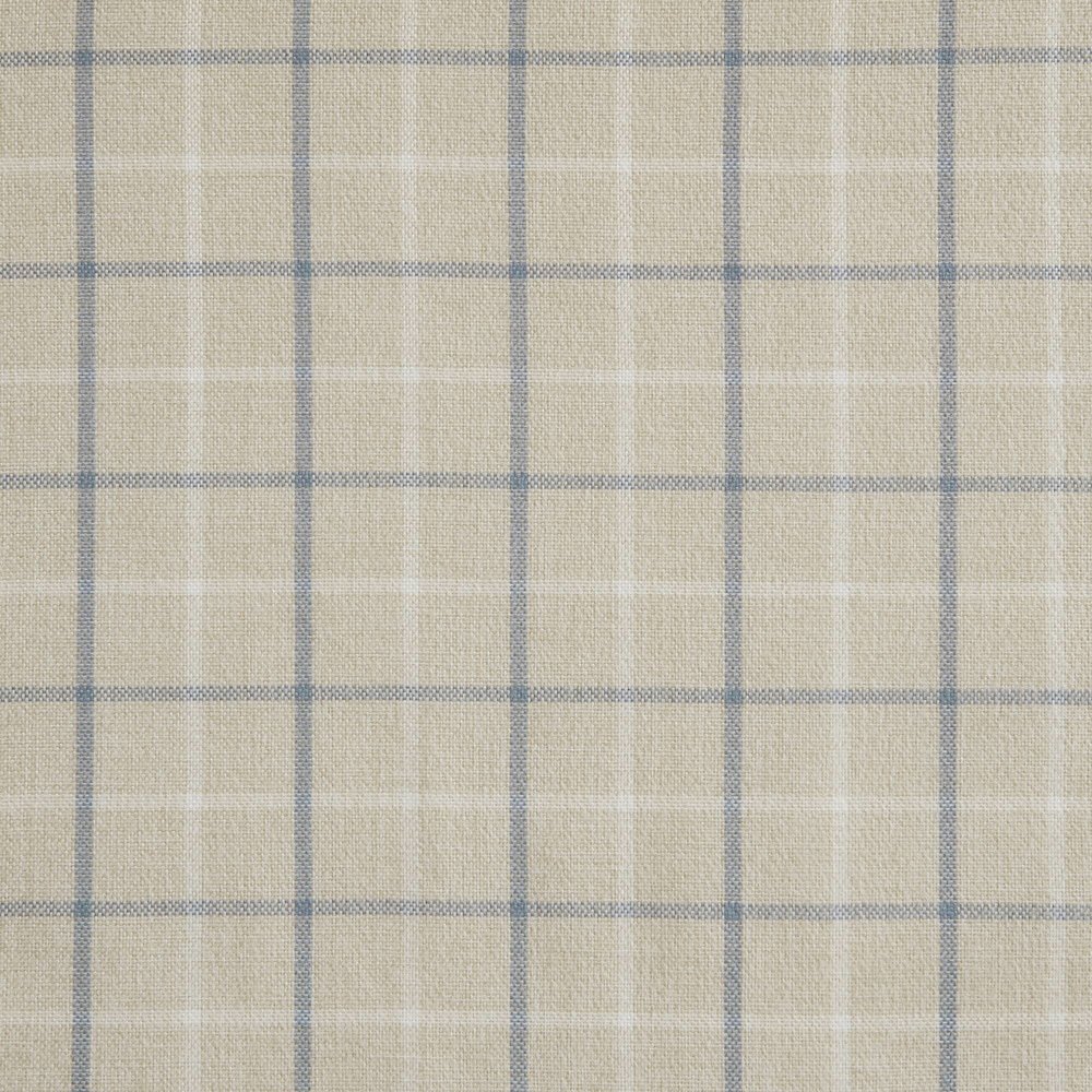 Plaid Rod Pocket and Back Tab Curtain Panel with Fleece Lining. Picture 4