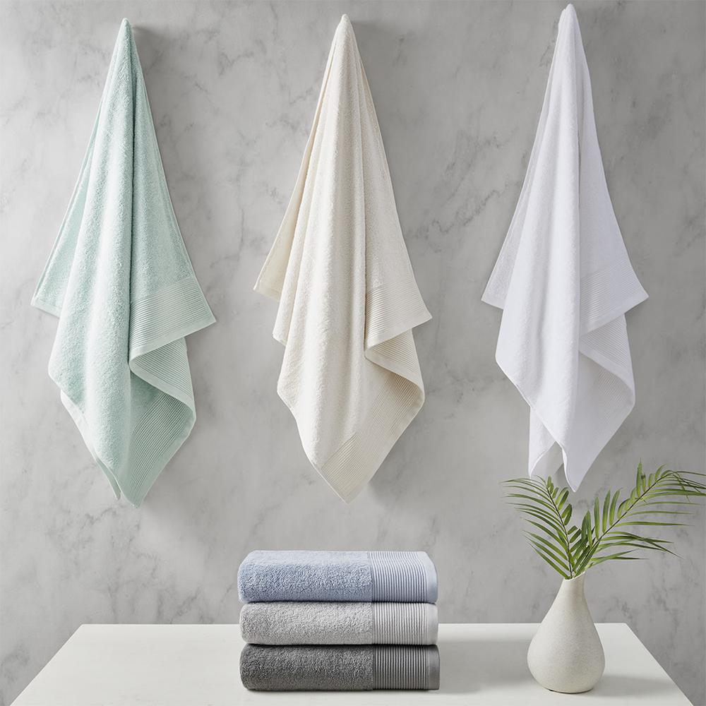 Cotton Tencel Blend Antimicrobial 6 Piece Towel Set. Picture 5