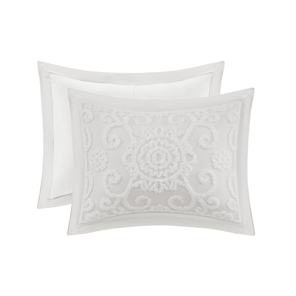 Suzanna Comforter Mini set, Ivory color. Picture 3
