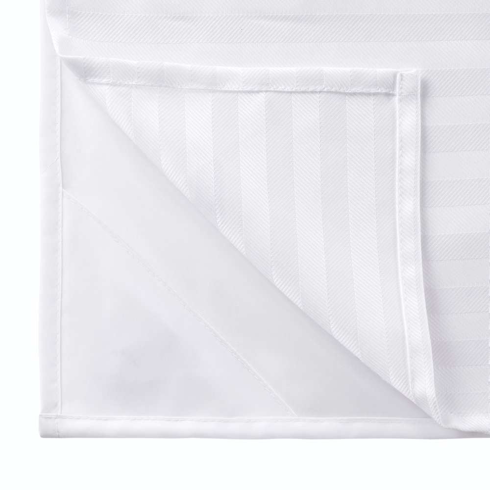 Jacquard Premium Shower Curtain - Jacquard Stripe. Picture 4
