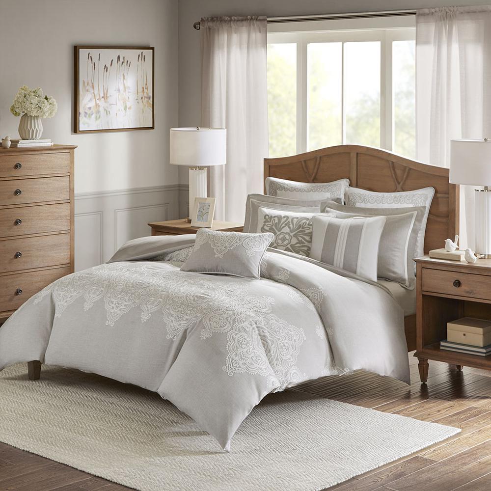 Barely There Comforter Set, Natural color. Picture 4