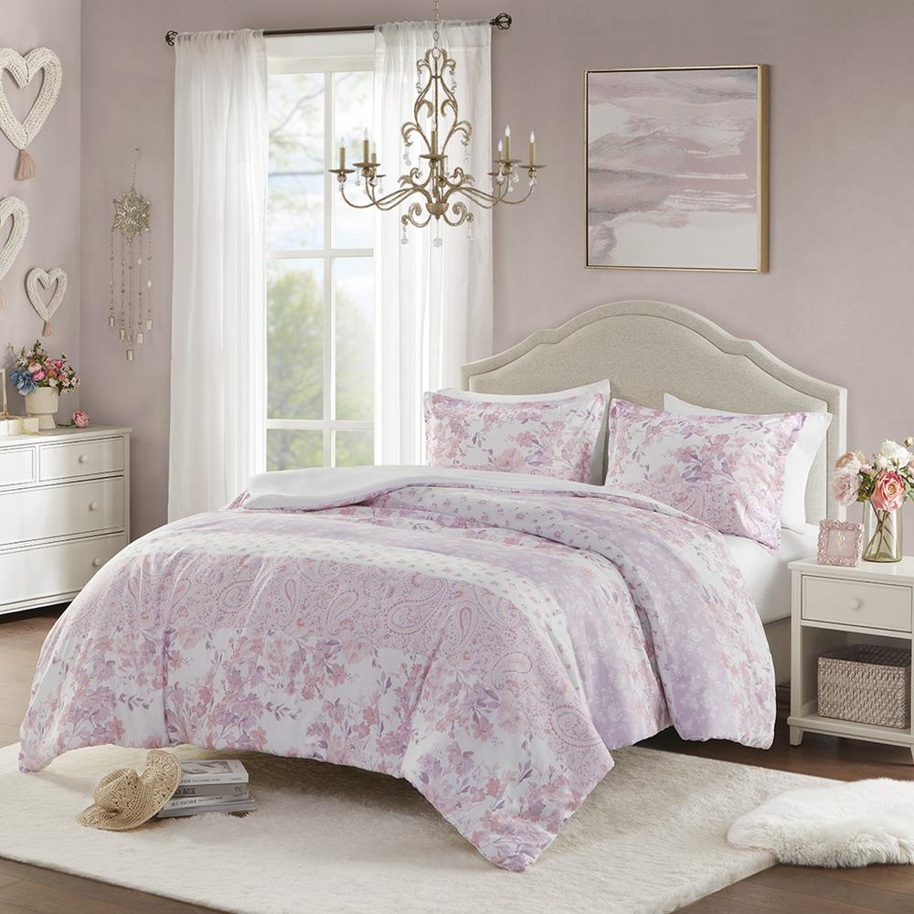 Floral Paisley Duvet Cover Set. Picture 1