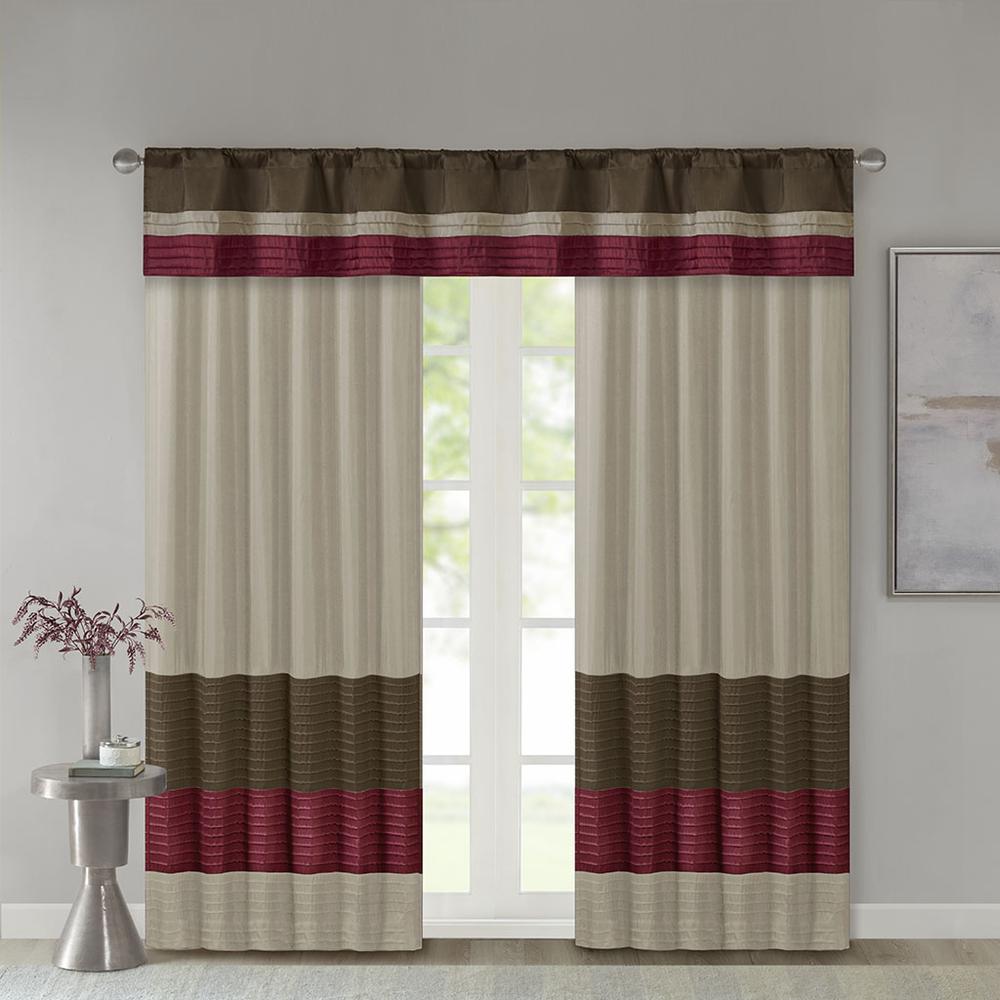 Polyoni Pintuck Curtain Panel. Picture 2