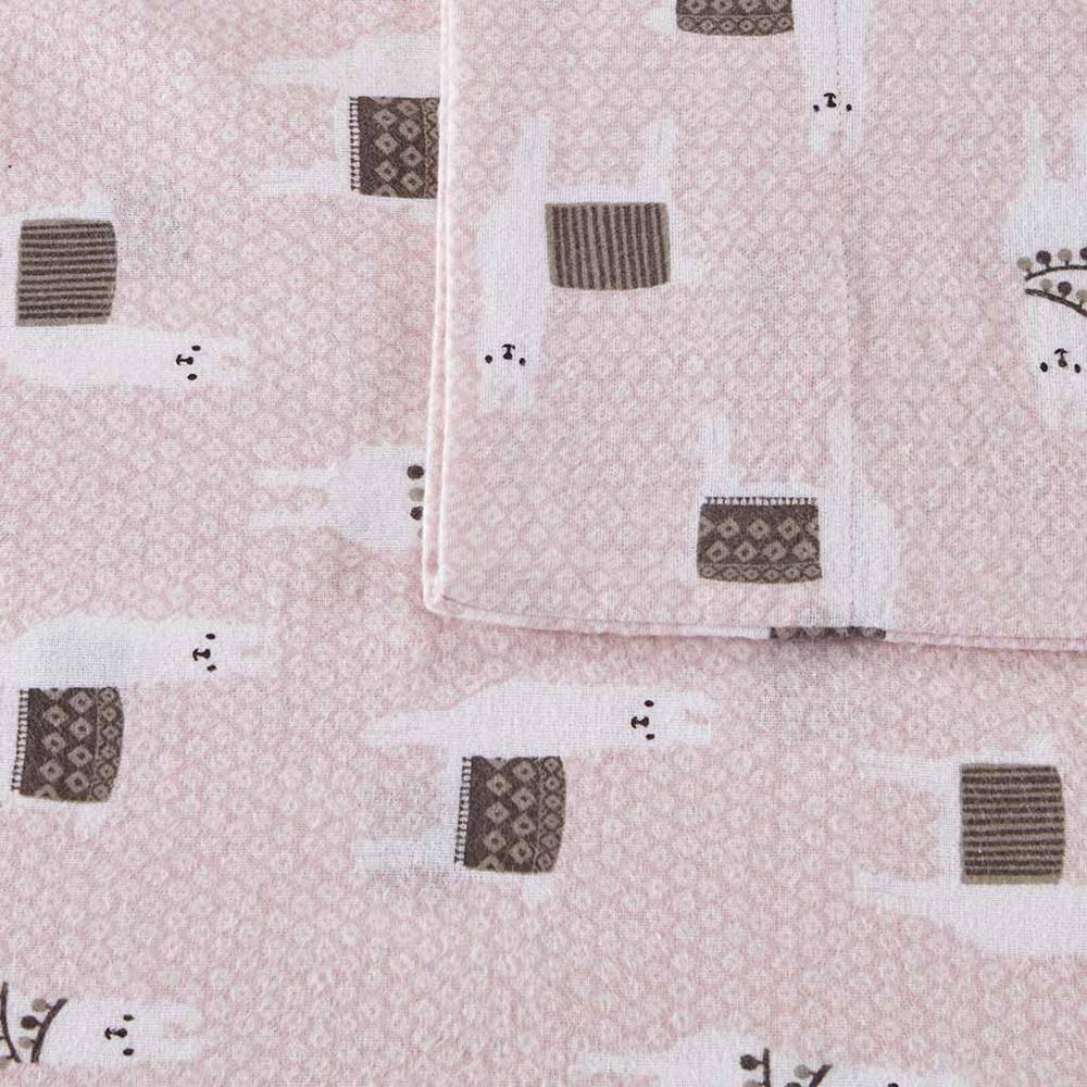 Cotton Flannel Printed Sheet Set. Picture 5