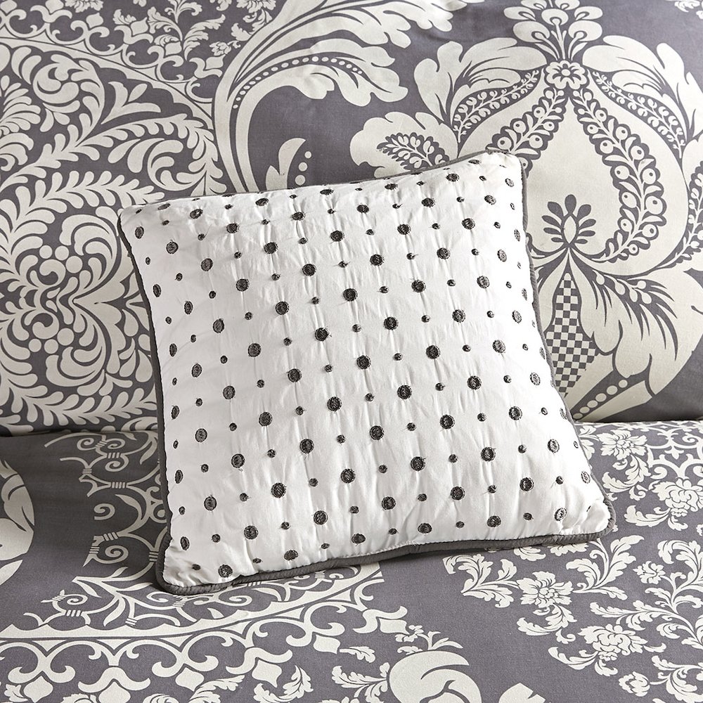 7 Piece Cotton Printed Comforter Set. Picture 5