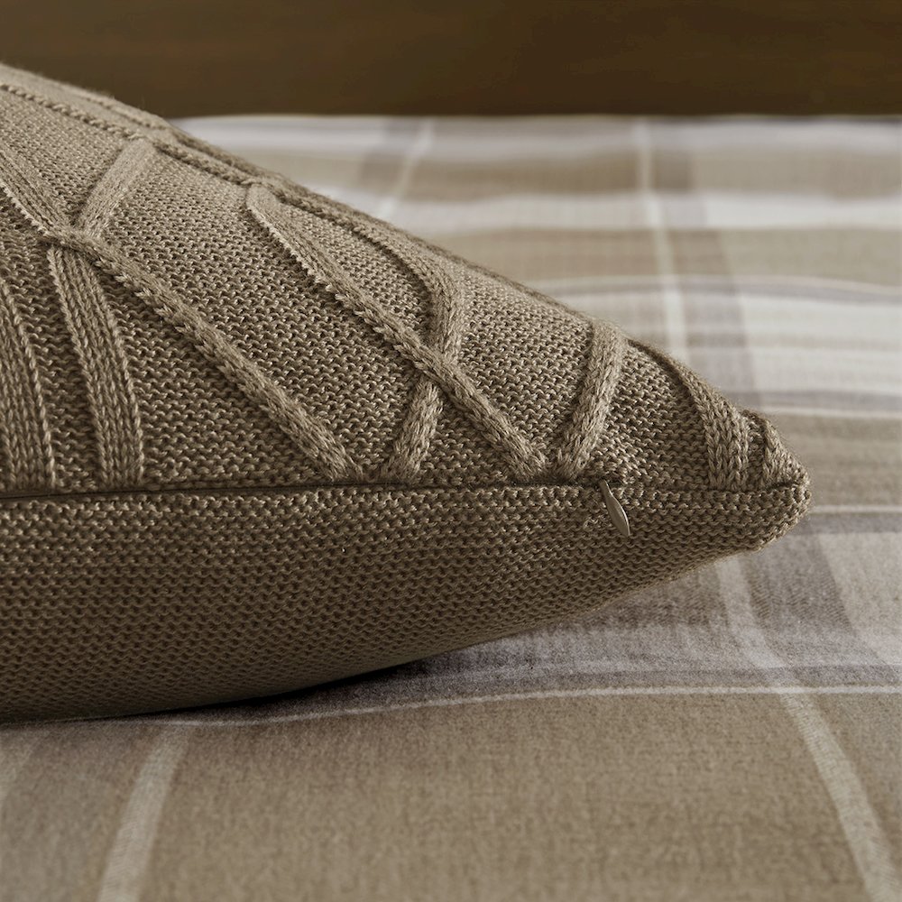 Urban Cabin Cotton Jacquard Comforter Set, Neutral color. Picture 3