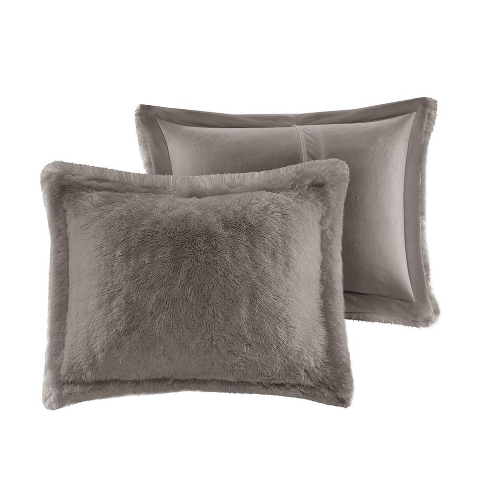 Shaggy Fur Duvet Cover Set. Picture 5