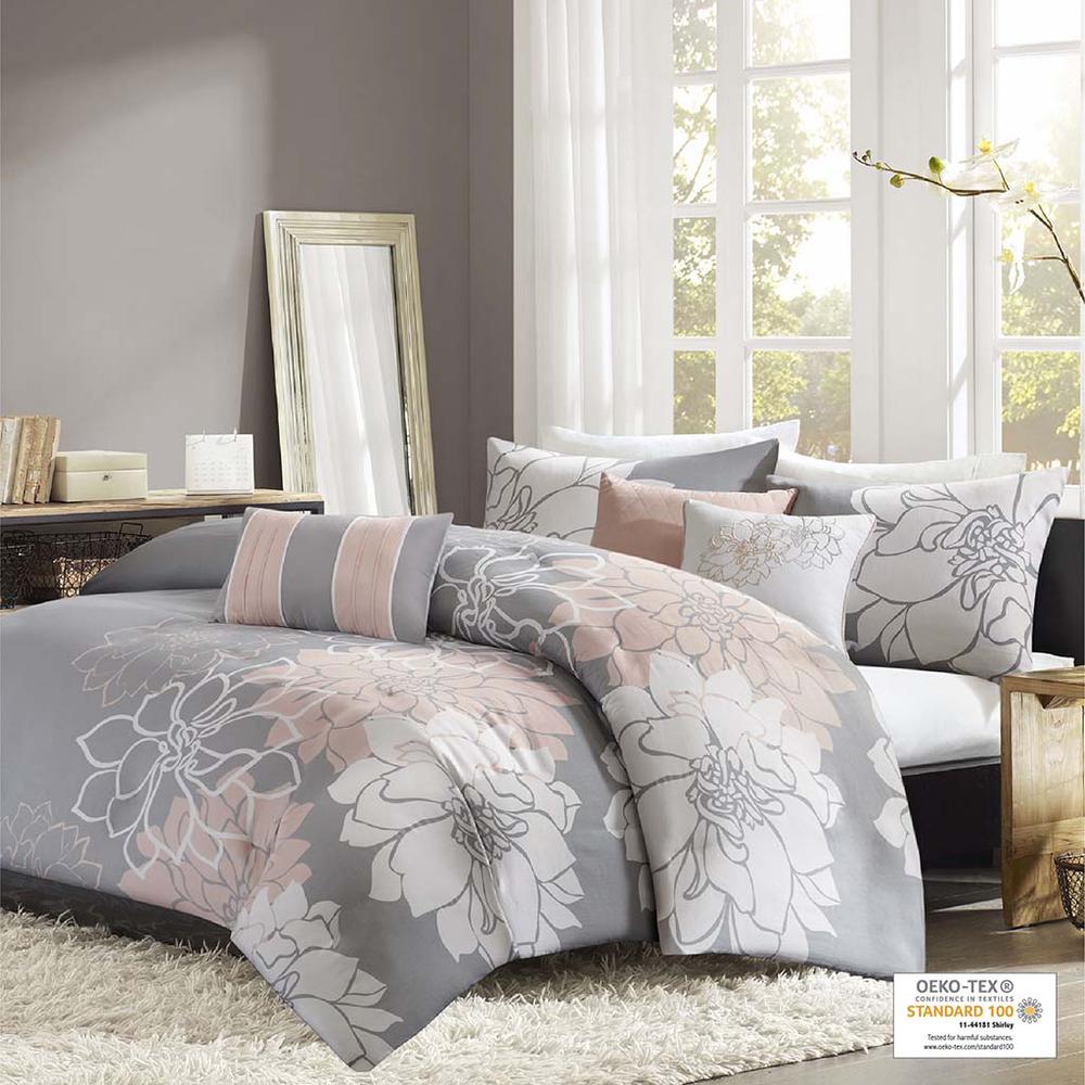 6 Piece Printed Duvet Cover Set. Picture 4