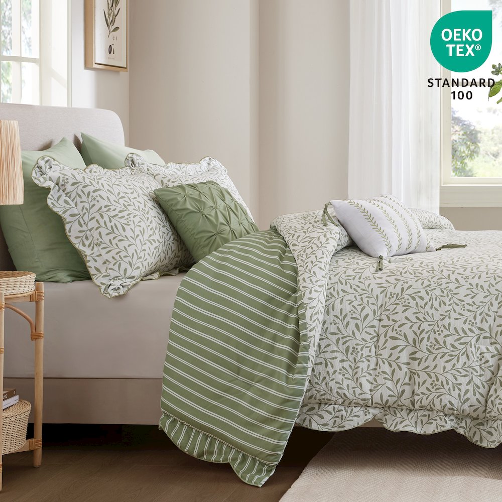 Darcy 5 Piece Print Comforter Set. Picture 3