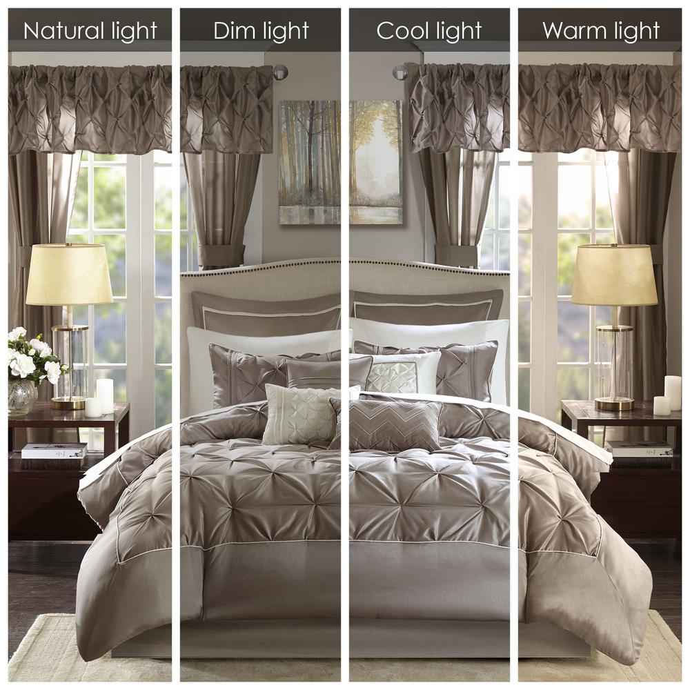 Joella 24 Piece Room in a Bag, Taupe color. Picture 2