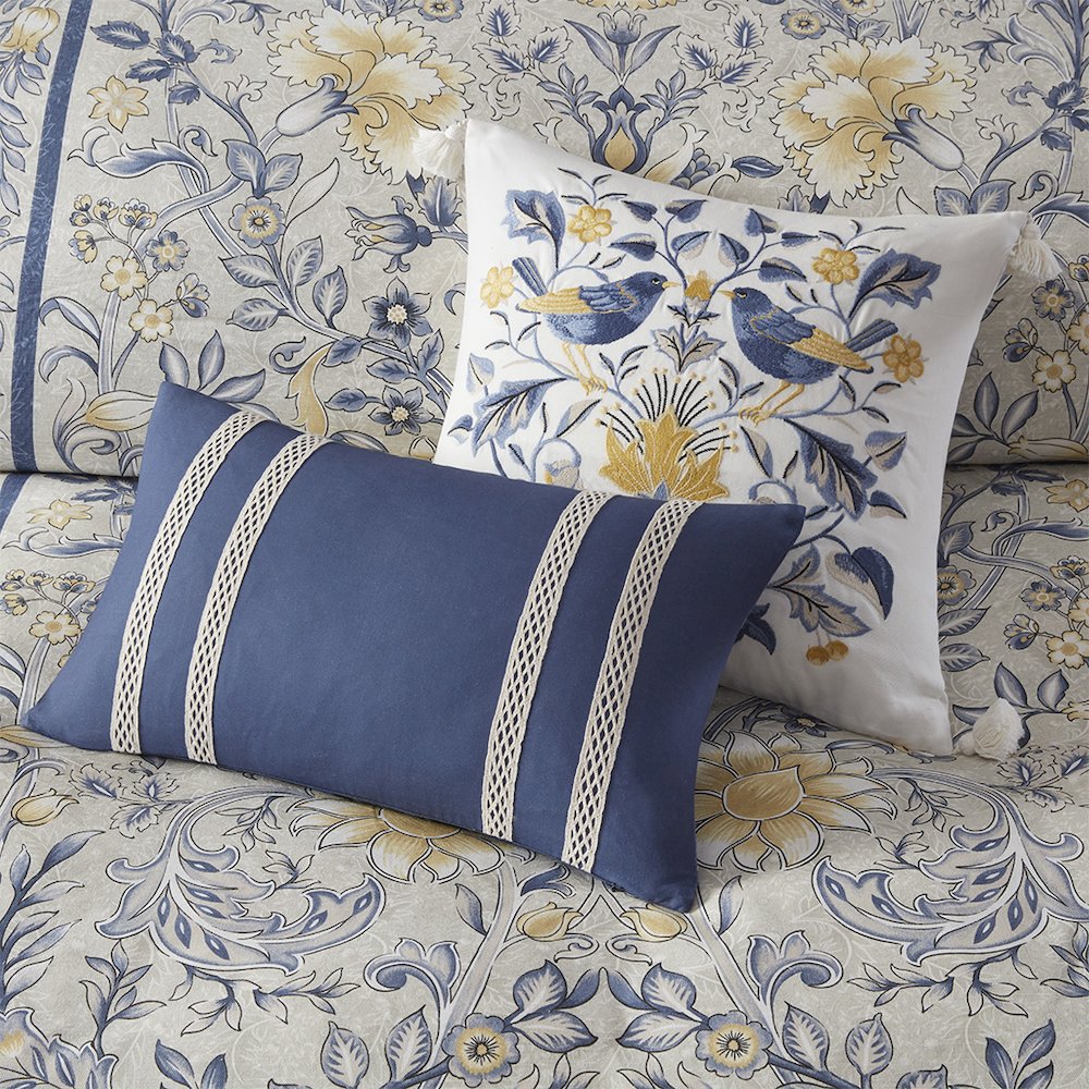 5 Piece Cotton Duvet Cover Set. Picture 3