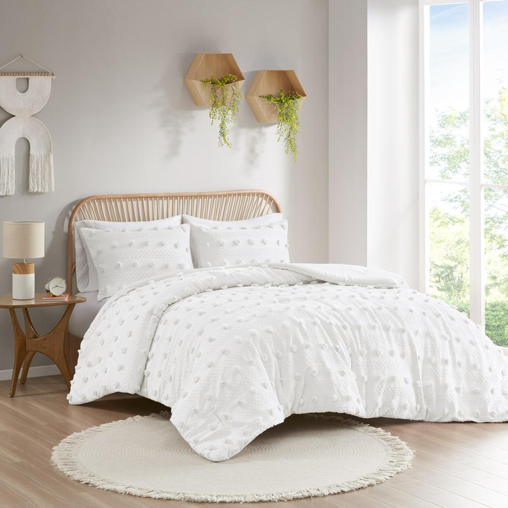 Clip Jacquard Comforter Set. Picture 4