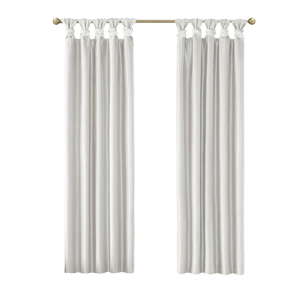 Twist Tab Total Blackout Window Curtain Panel. Picture 1
