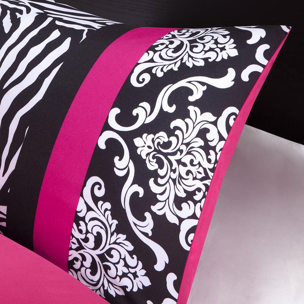 Reagan Comforter Set, Pink color. Picture 1