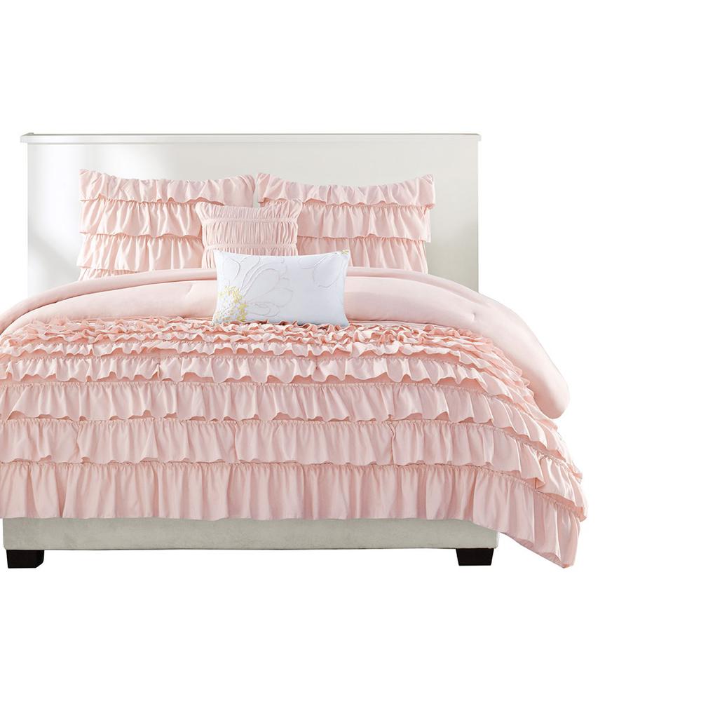 Ruffle Comforter Set. Picture 1