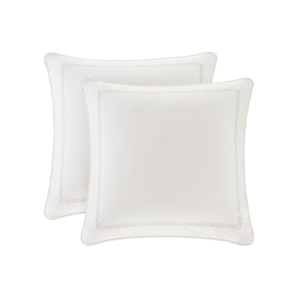 Hollywood Glam Comforter Set, White color. Picture 5