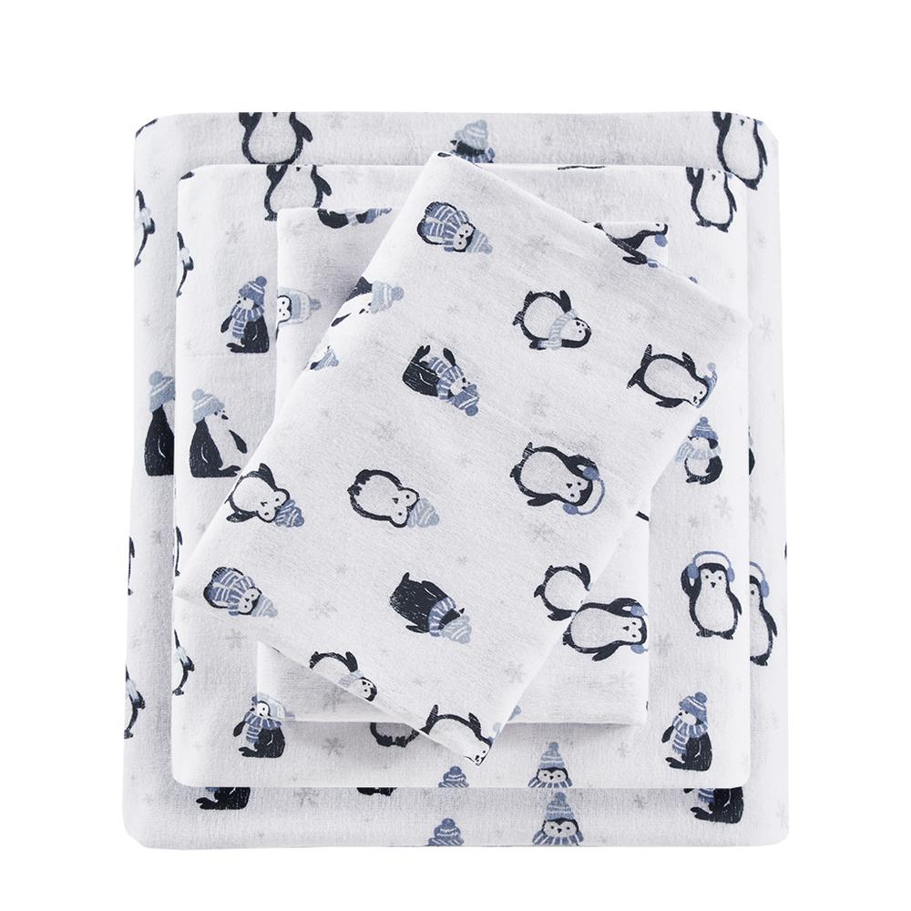 Cotton Flannel Printed Sheet Set. Picture 3