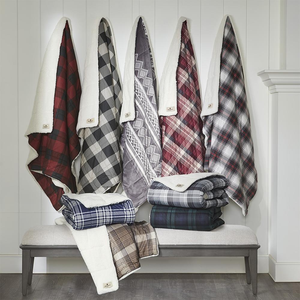 Softspun Down Alternative Filled Throw. Picture 5