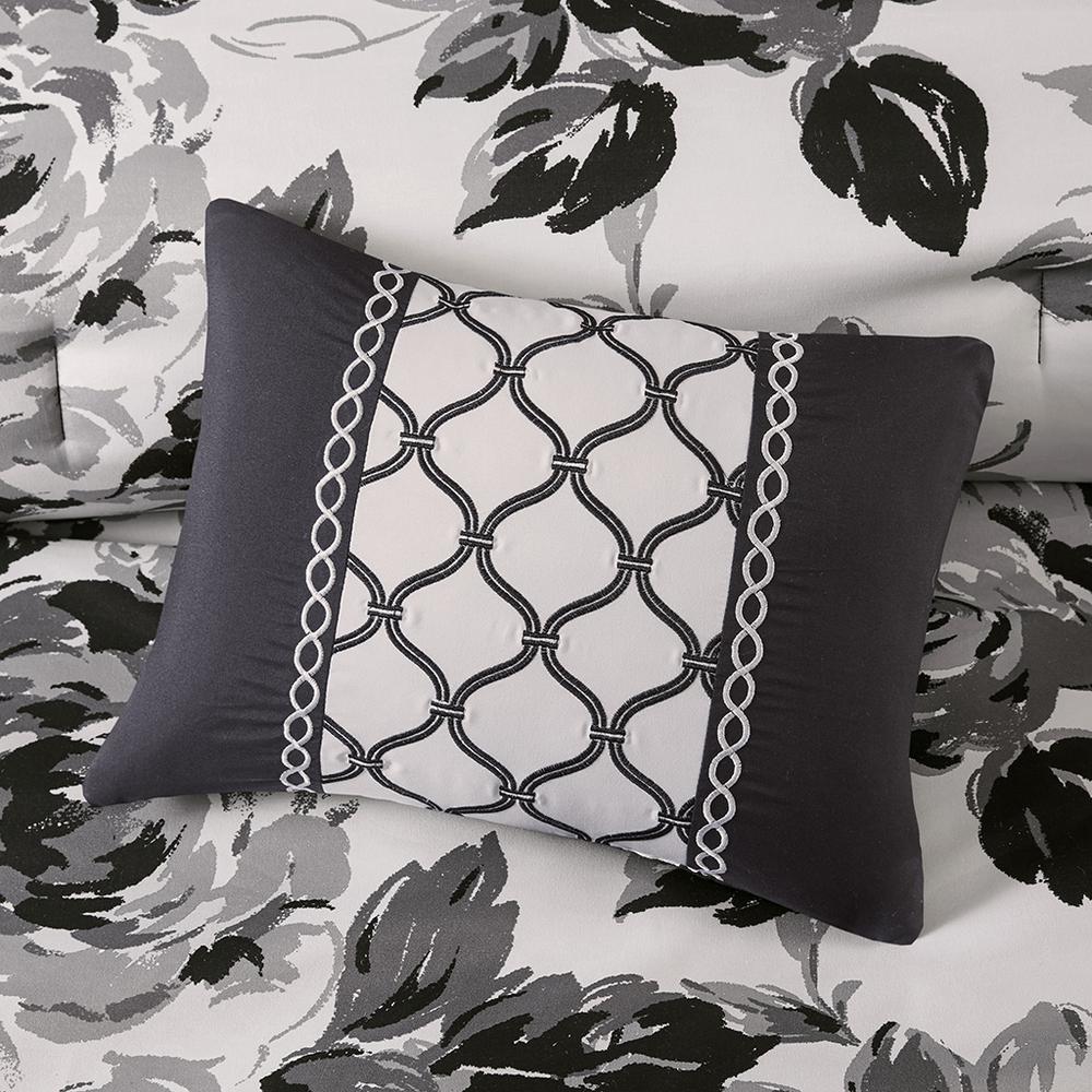 Floral Print Comforter Set. Picture 3