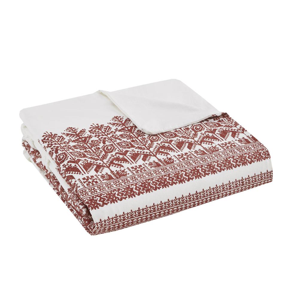 3 Piece Cotton Duvet Cover Set with Chenille Tufting. Picture 2