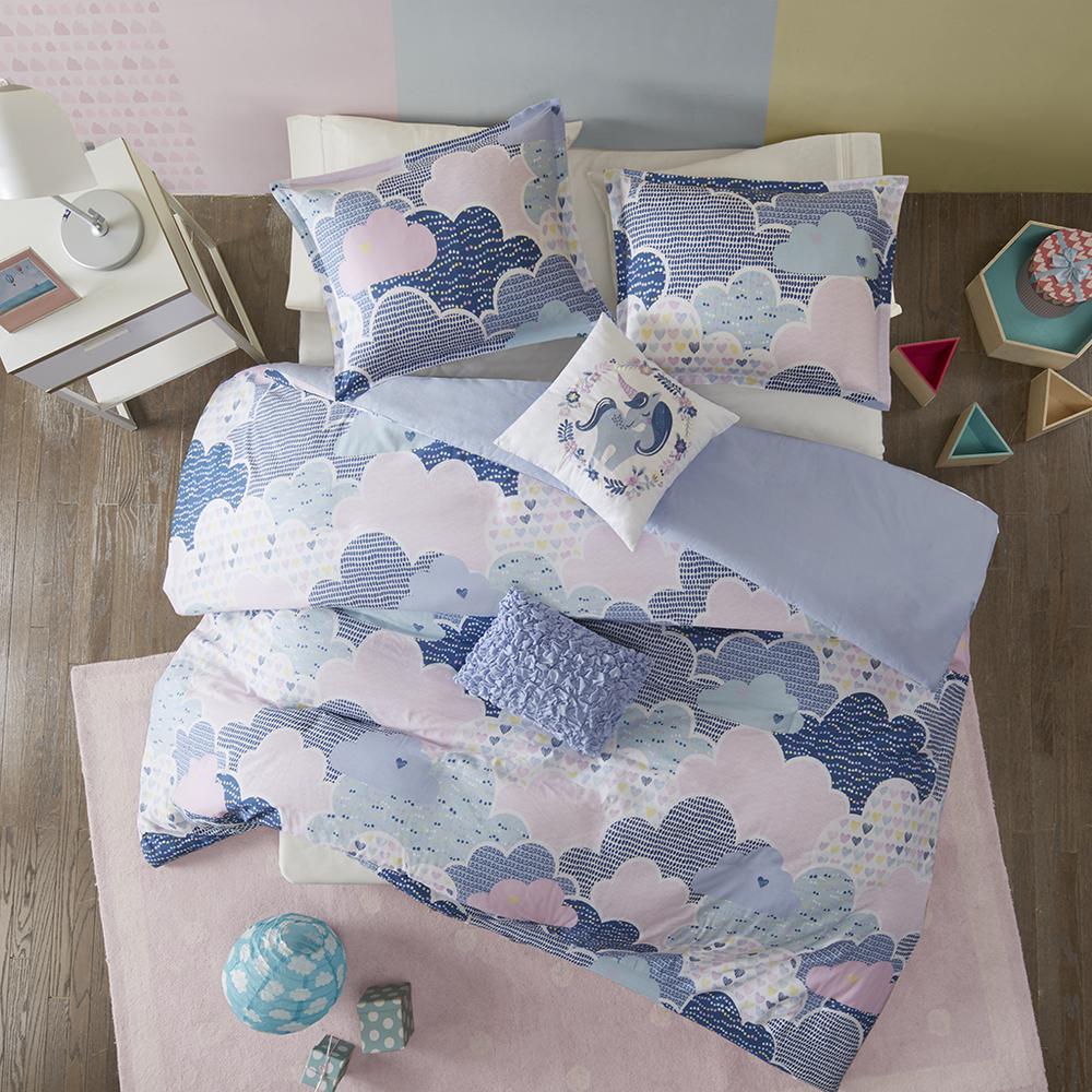 Cotton Printed Duvet Cover Set. Picture 4