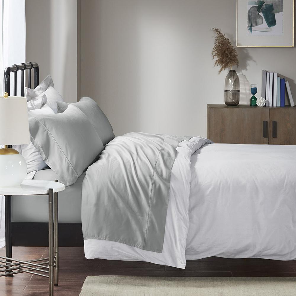 Cotton Blend 4 PC Sheet Set. Picture 4