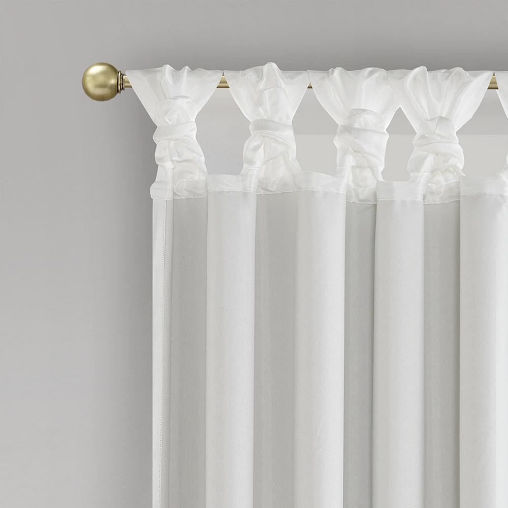 Twist Tab Total Blackout Window Curtain Panel. Picture 2