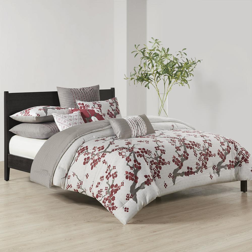 Cherry Blossom Comforter Mini Set, Multi color. Picture 4