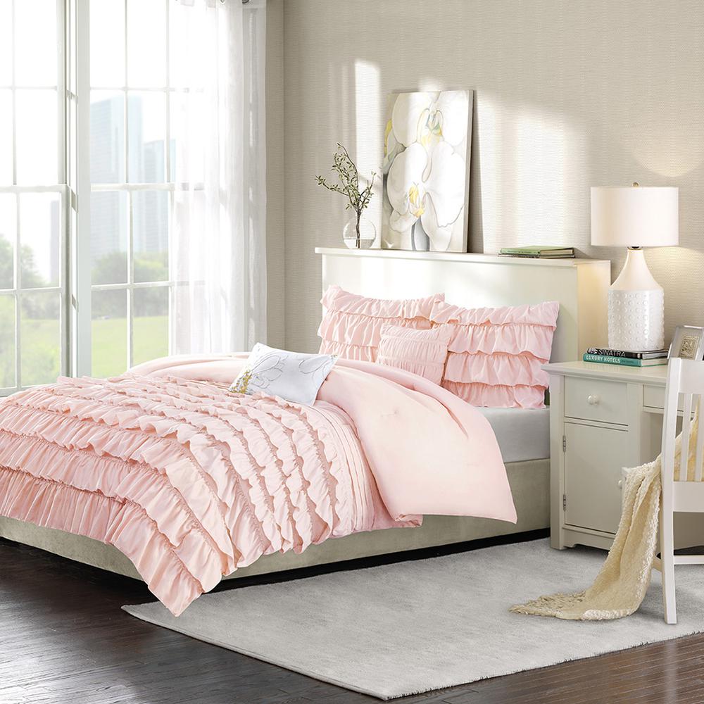 Ruffle Comforter Set. Picture 2