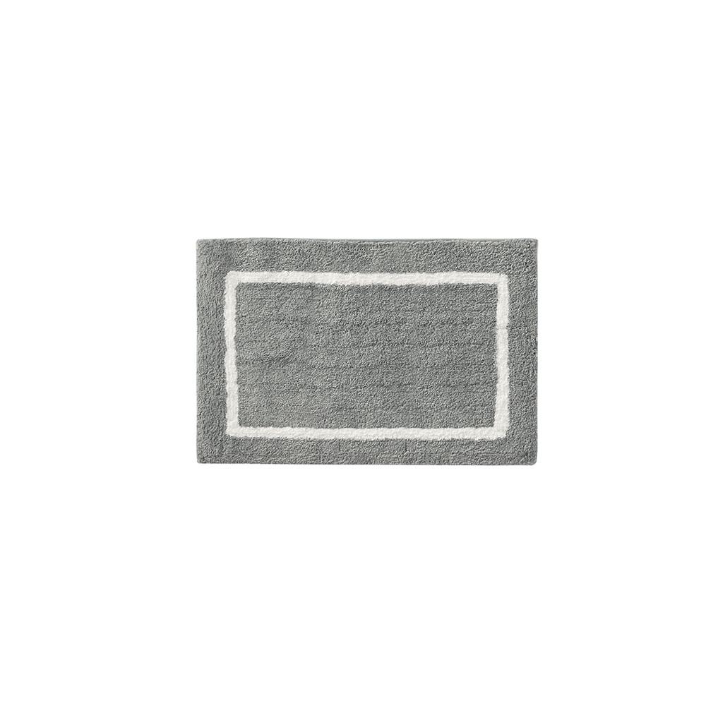 Reversible High Pile Tufted Microfiber Bath Rug. Picture 2