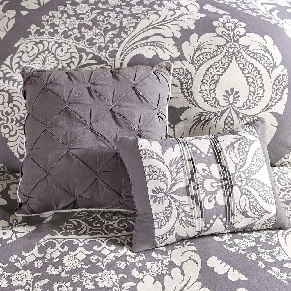 6 Piece Printed Duvet Cover Set. Picture 1