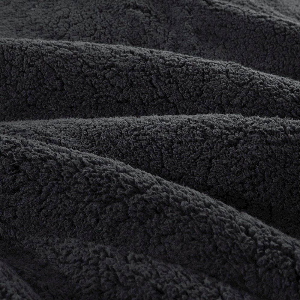 Crushed Velvet Sherpa Reversible Comforter Set. Picture 5