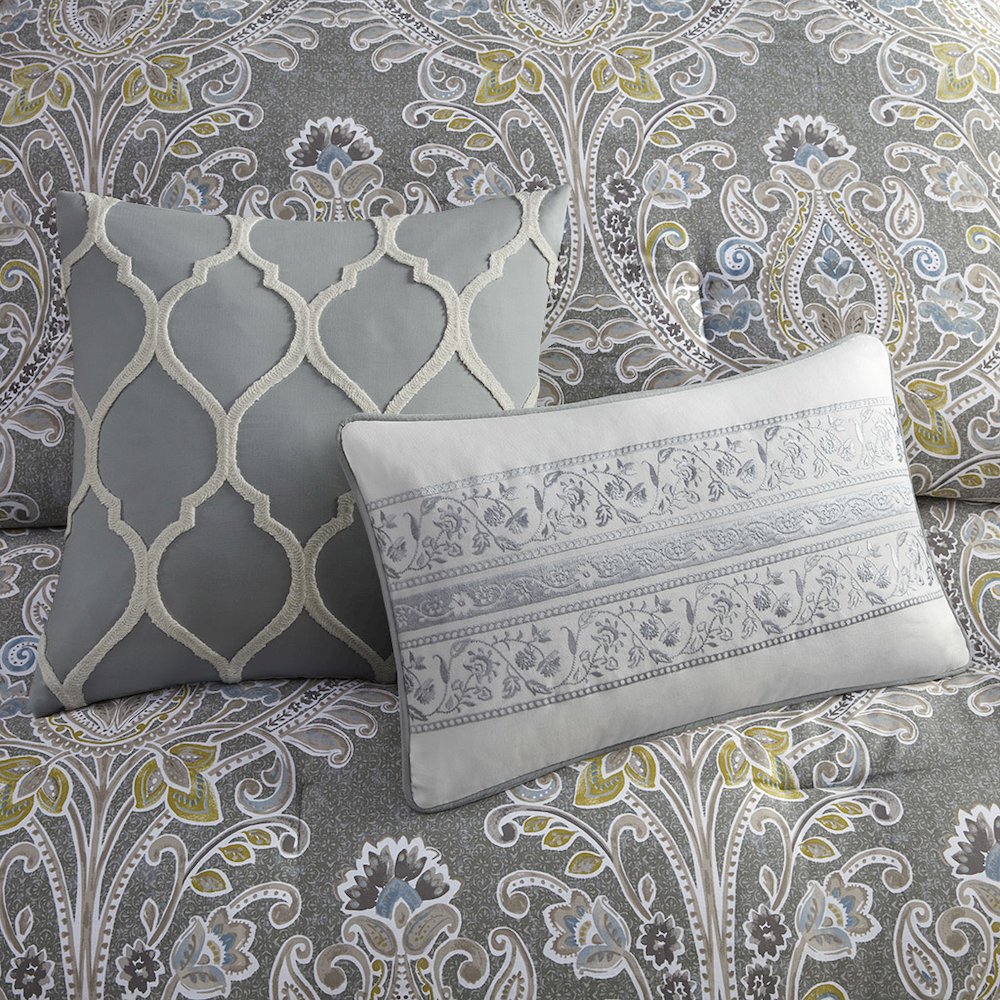 6 Piece Cotton Comforter Set. Picture 2