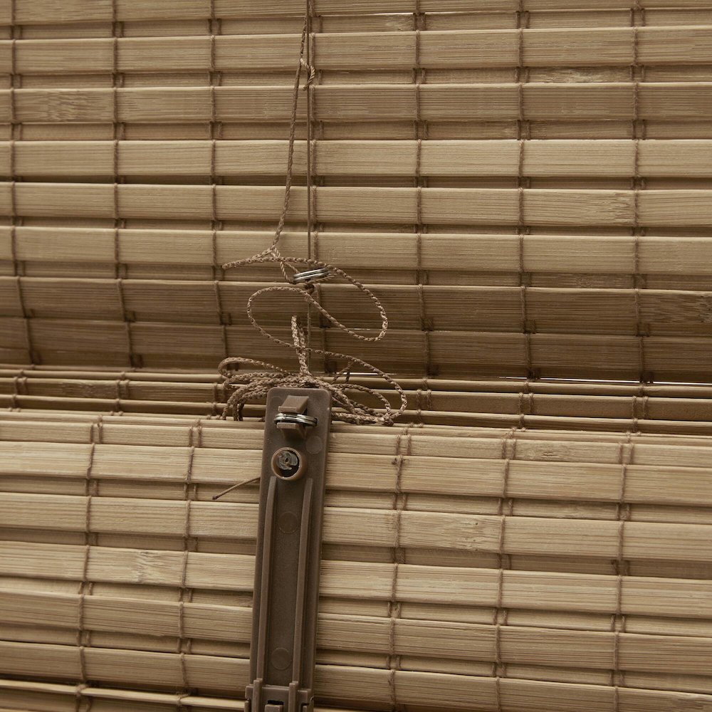Eastfield Bamboo Light Filtering Roman Shade 64"L. Picture 4