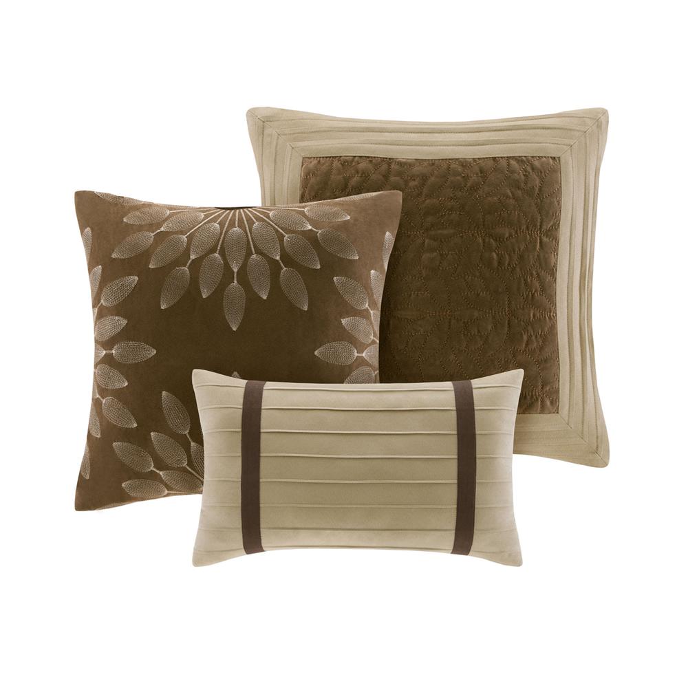 Palmer Microsuede Pieced Comforter Set, Belen Kox. Picture 1