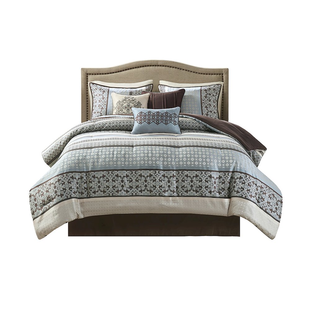 7 Piece Comforter Set. Picture 1
