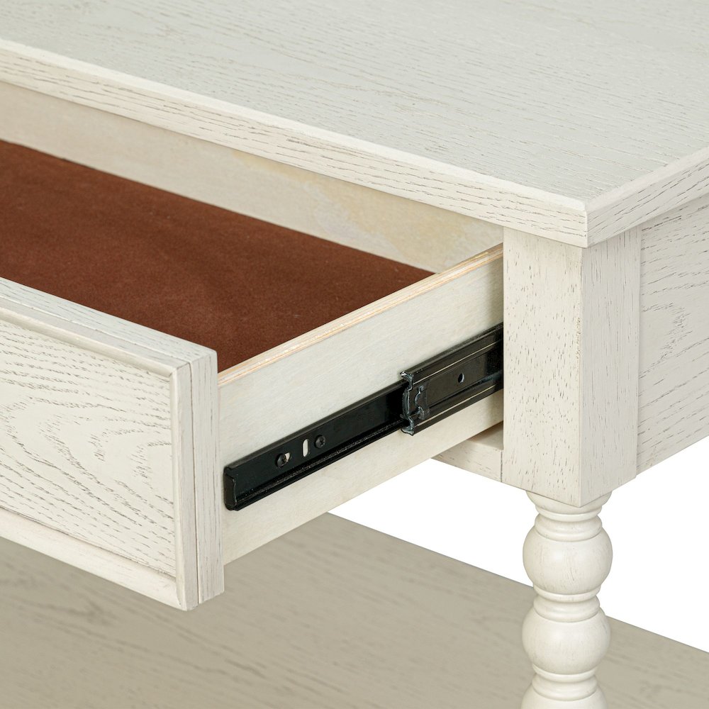 Beckett Large Nightstand, Antique Cream color. Picture 5