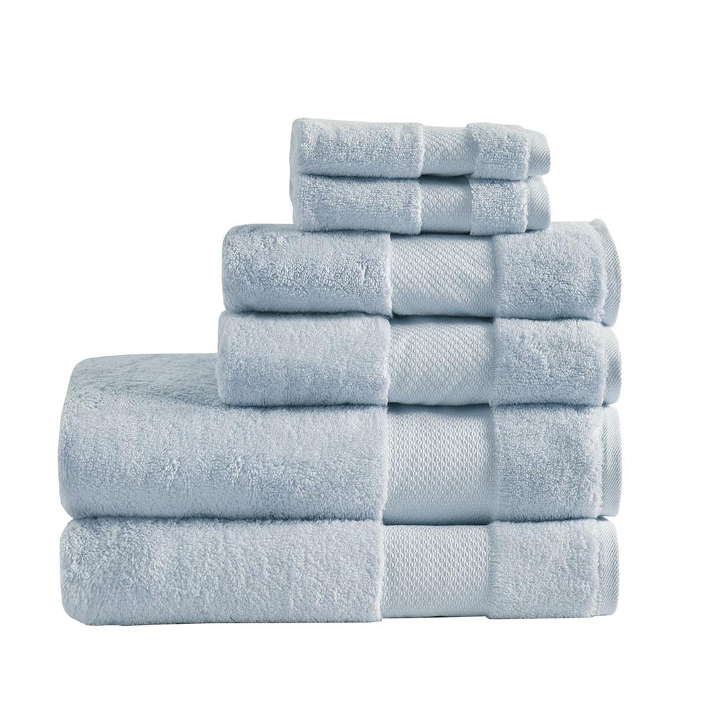 Cotton 6 Piece Bath Towel Set. Picture 1