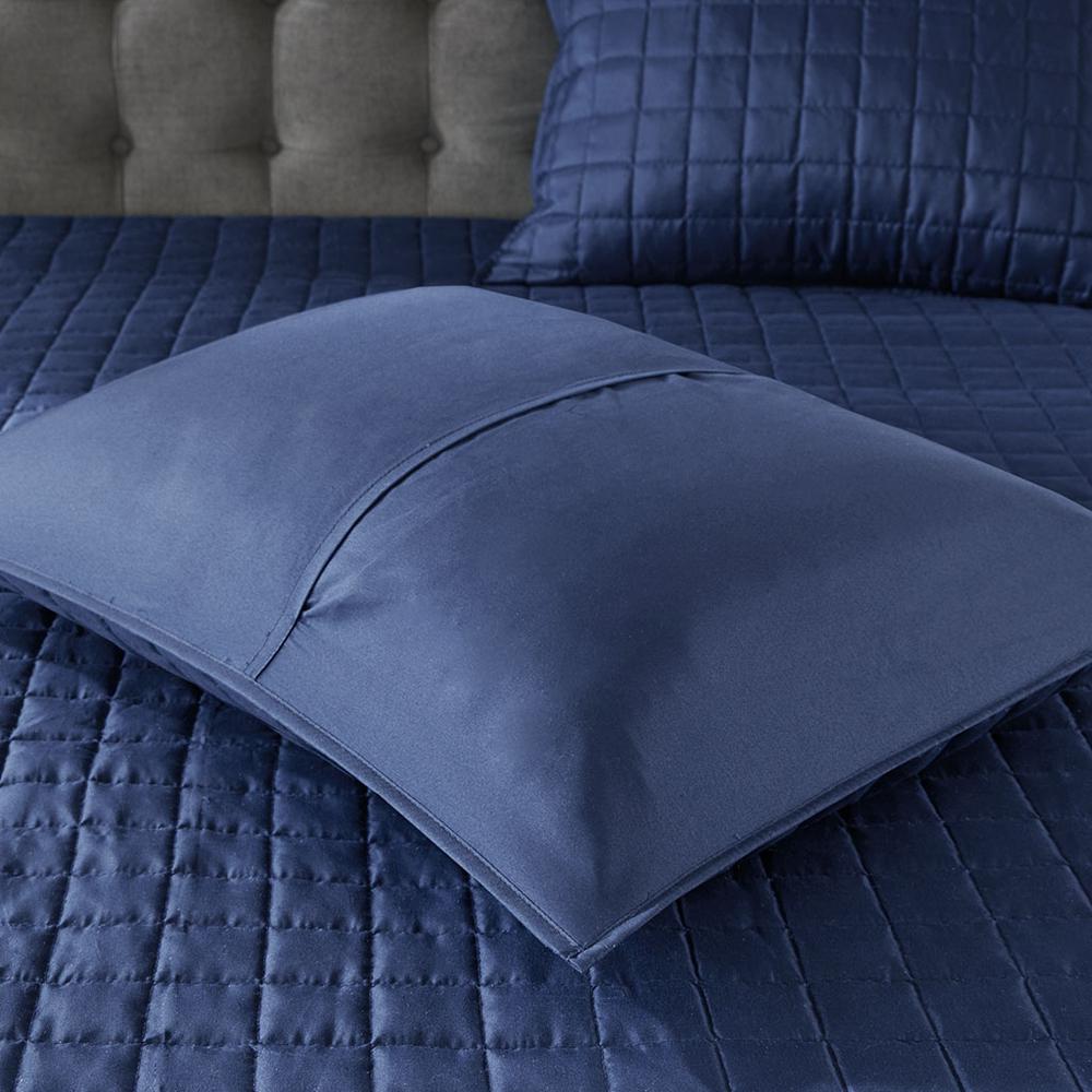 Navy Luxe 8 Piece Comforter Set, Belen Kox. Picture 7