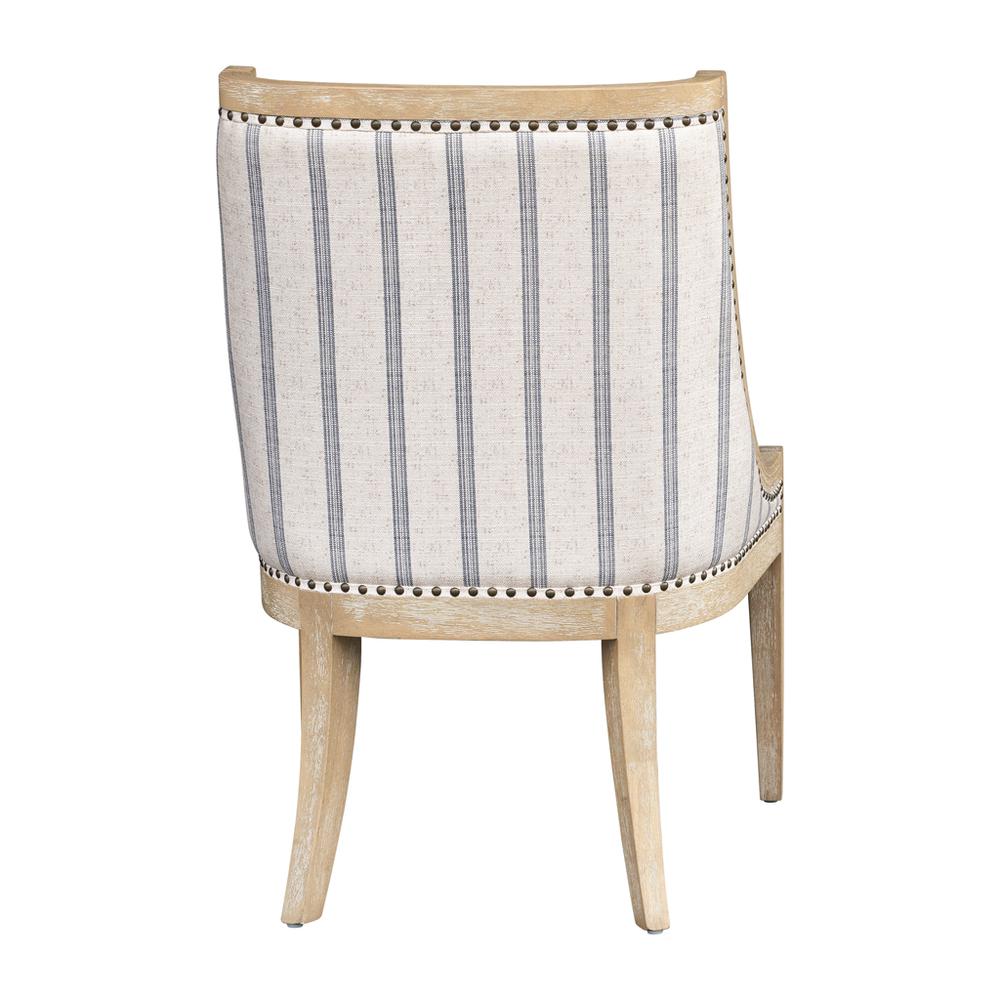 Upholstered Dining Chair with Nailhead Trim. Picture 2