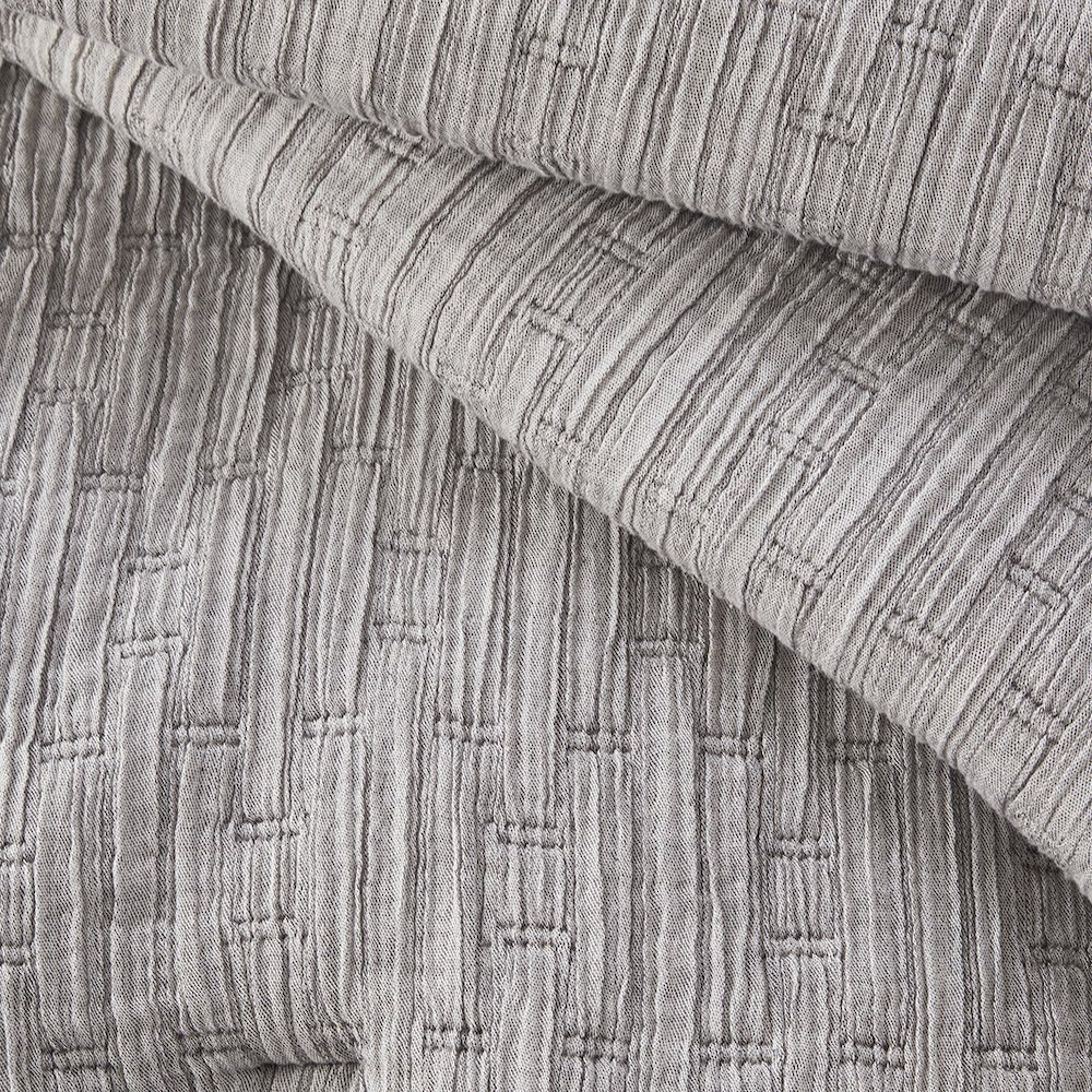 Arlo Oversized Comforter Set, Charcoal color. Picture 4