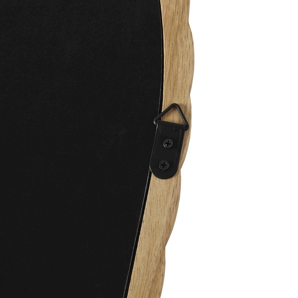 Montra Arched Braided Wood Wall Mirror. Picture 3