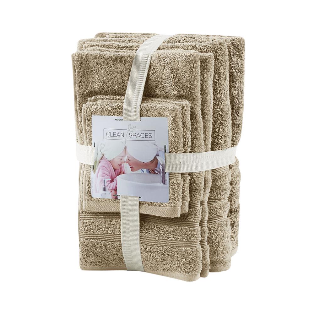 Sustainable Antimicrobial Bath Towel 6 Piece Set. Picture 5
