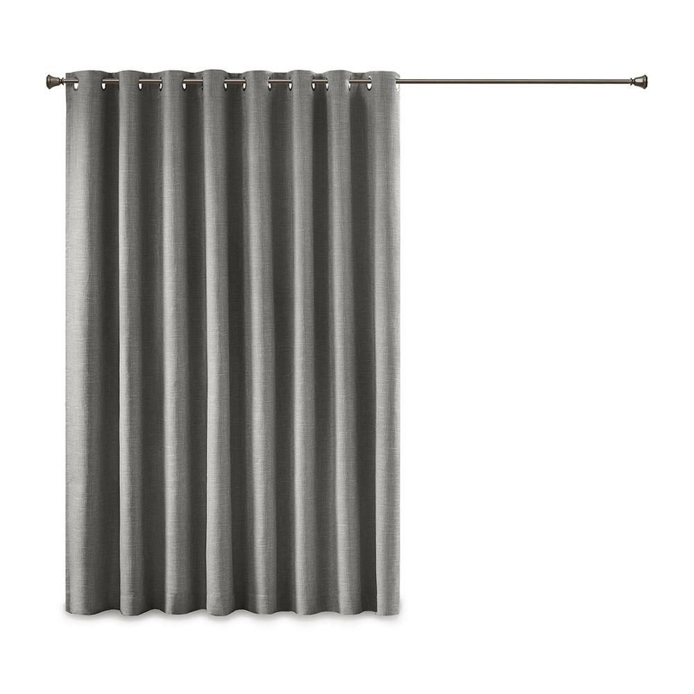 Printed Heathered Blackout Window Patio Panel. Picture 1