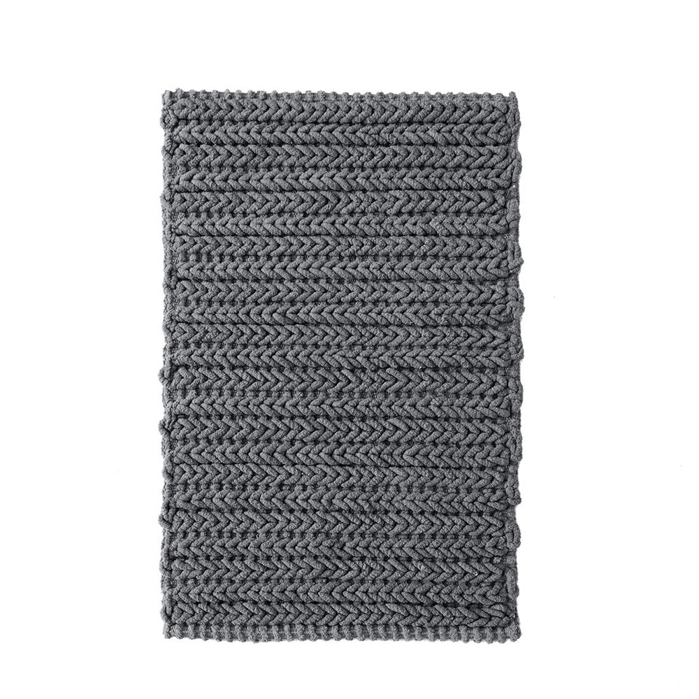 SoftChenille Chain Stitch Bath Rug, Belen Kox. Picture 2