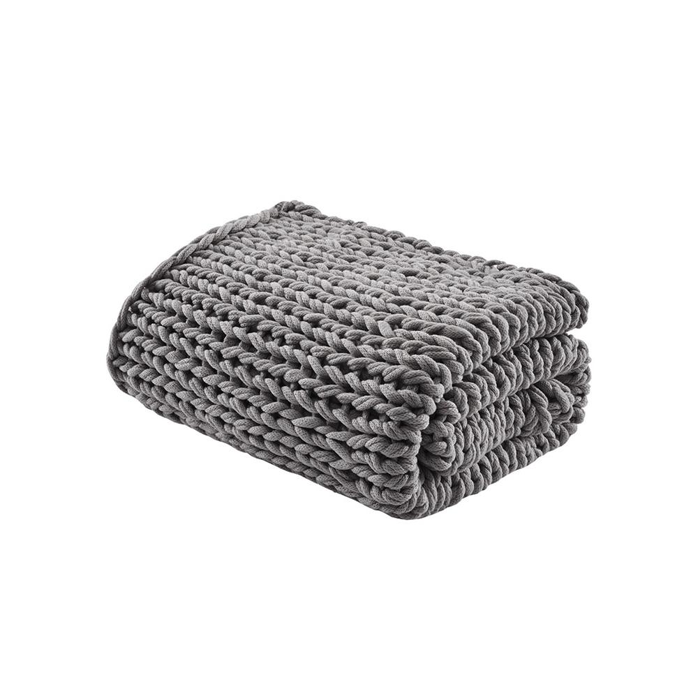 Cozy Chunky Handmade Knit Throw, Belen Kox. Picture 1