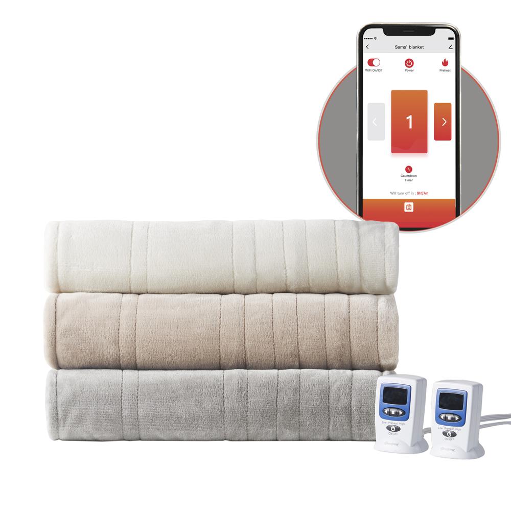 Heated Blanket with Wifi Technology. Picture 1