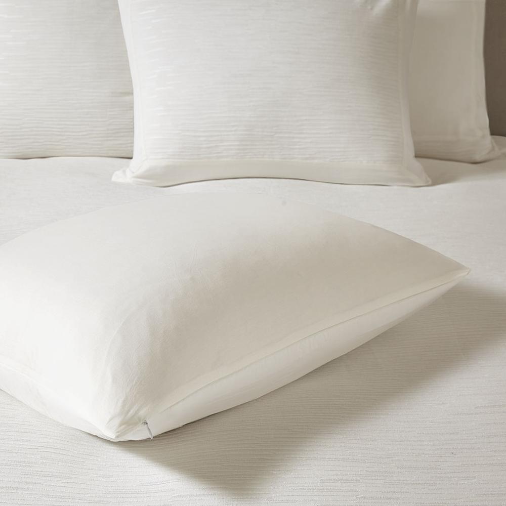 Cotton Blend Yarn Dyed 3 Piece Duvet Cover Set. Picture 1