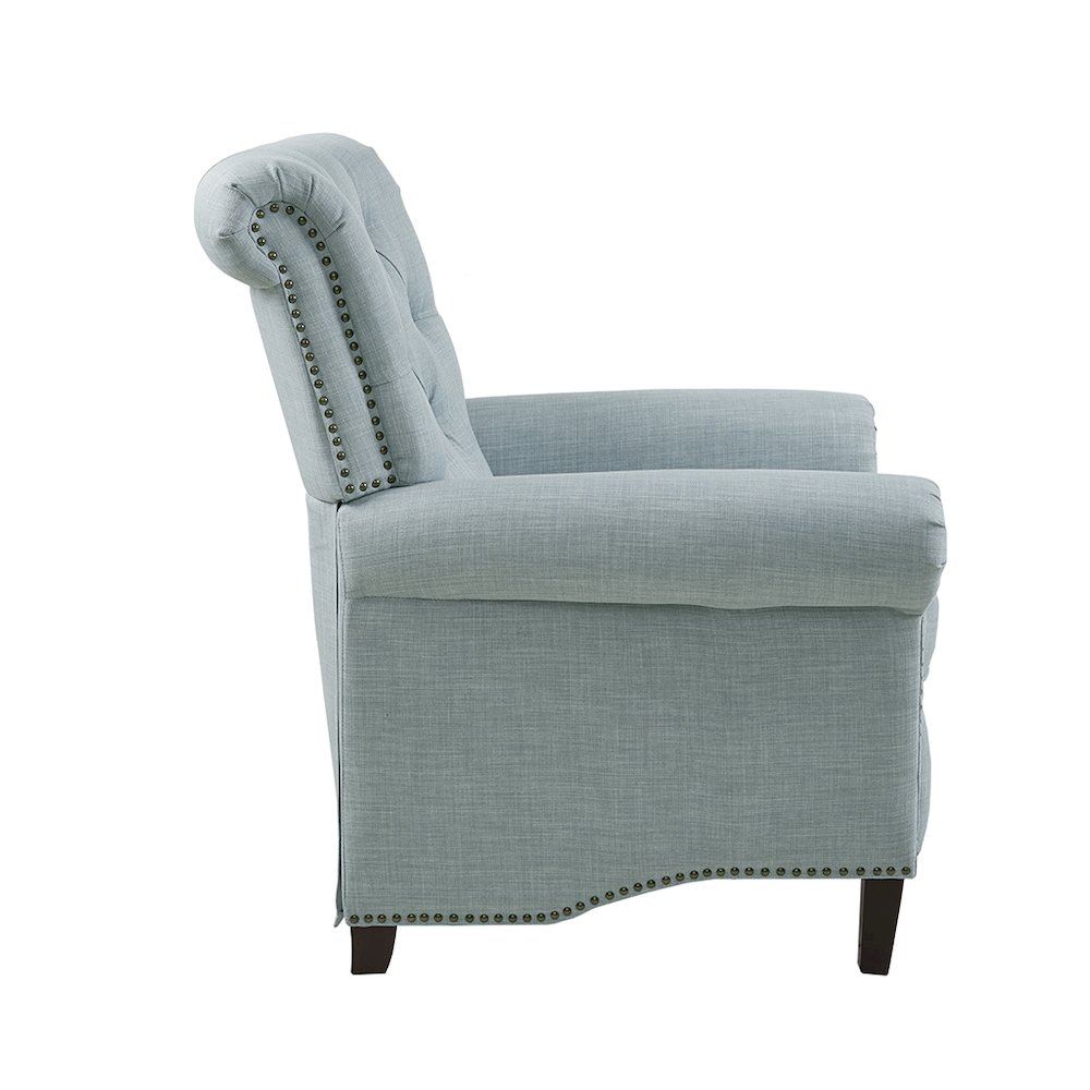 Aidan Aidan Recliner, Light Blue color. Picture 2